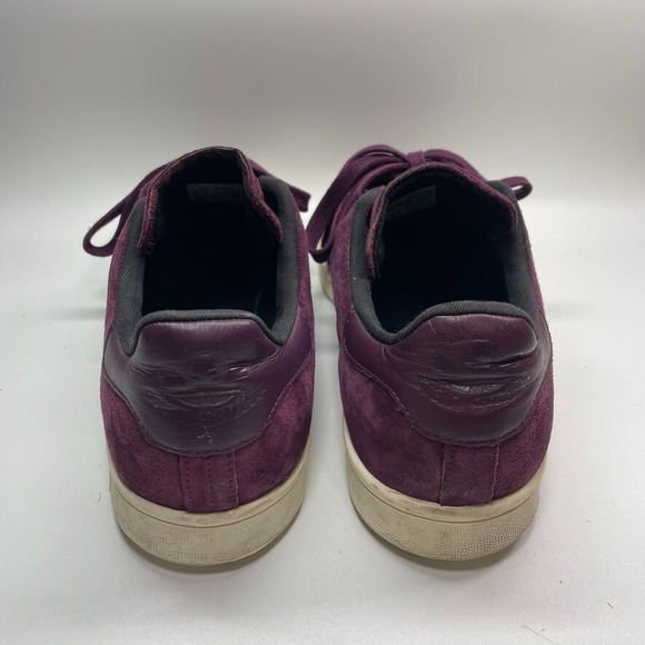 Adidas Stan Smith Maroon Off White‎ Sneaker Men 10 - Picture 4 of 9